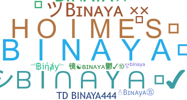 Becenév - Binaya