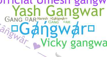 Becenév - Gangwar