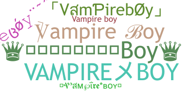 Becenév - vampireboy