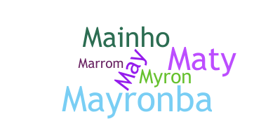 Becenév - Mayron