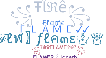 Becenév - Flame
