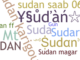 Becenév - Sudan