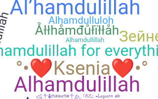 Becenév - alhamdulillah