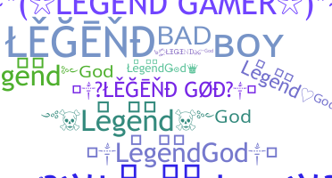 Becenév - legendGod