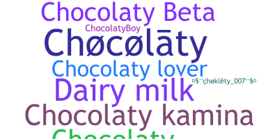 Becenév - chocolaty