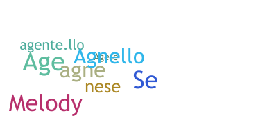 Becenév - agnese