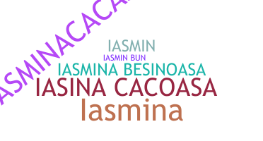 Becenév - Iasmina