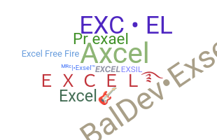 Becenév - Excel
