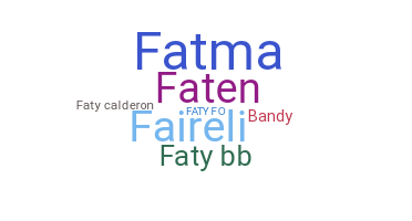 Becenév - Faty