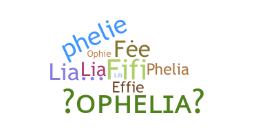 Becenév - Ophelia