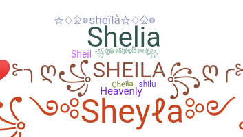 Becenév - Sheila
