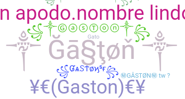 Becenév - Gaston