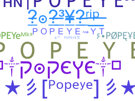 Becenév - Popeye