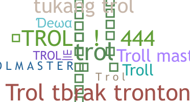 Becenév - trol