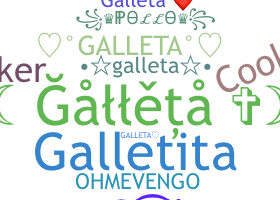 Becenév - Galleta