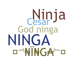 Becenév - Ninga