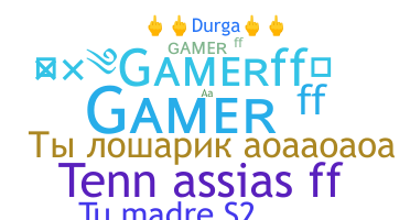 Becenév - GamerFF
