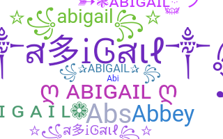 Becenév - Abigail