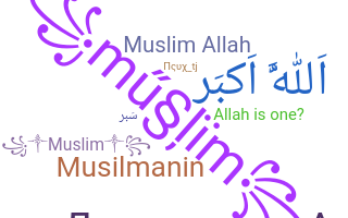 Becenév - Muslim