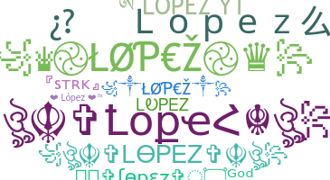 Becenév - Lopez