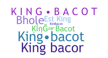 Becenév - Kingbacot
