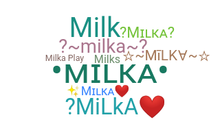 Becenév - Milka
