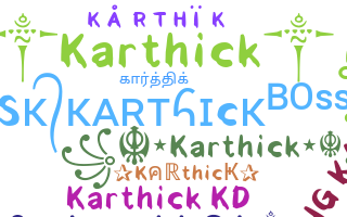 Becenév - Karthick