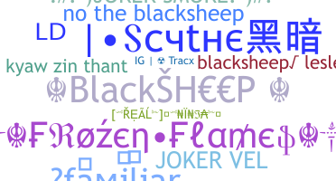Becenév - blacksheep