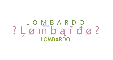 Becenév - Lombardo