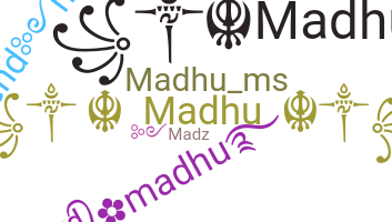 Becenév - Madhu