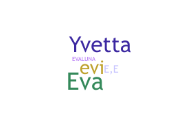 Becenév - Evita