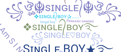 Becenév - singleboy