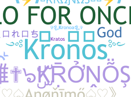 Becenév - Kronos