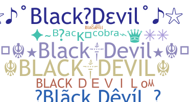 Becenév - blackdevil