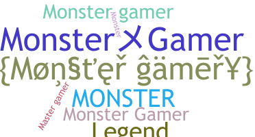 Becenév - monstergamer