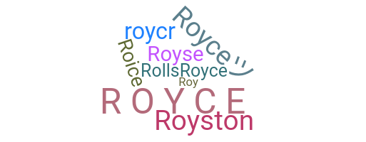 Becenév - Royce