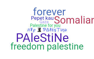 Becenév - Palestine
