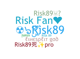 Becenév - risk89