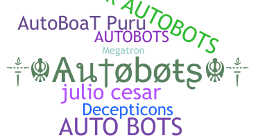 Becenév - Autobots