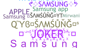 Becenév - Samsung