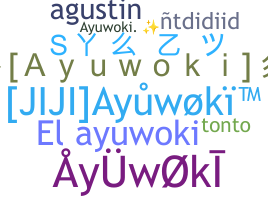Becenév - Ayuwoki