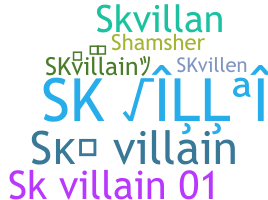 Becenév - SKvillain