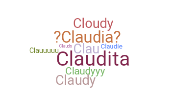 Becenév - Claudia