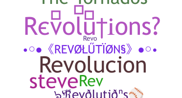 Becenév - Revolutions
