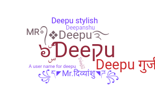 Becenév - Deepu