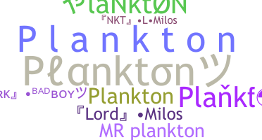 Becenév - plankton