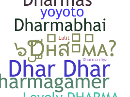 Becenév - Dharma