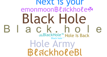 Becenév - Blackhole